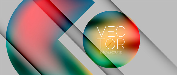 dynamic fluid gradient techno sphere mesmerizing vector image
