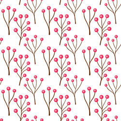 a vibrant and colorful seamless pattern of leaves vector image