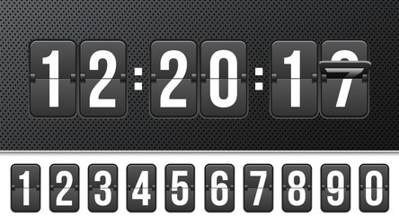 Countdown Timer Display vector image