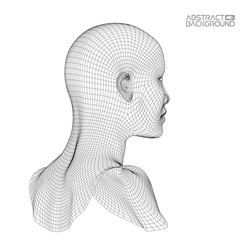 ai digital brain artificial intelligence concept vector image