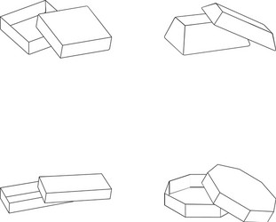 case shell framework and other web icon vector image