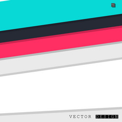 Abstract design with a background of colorful vector