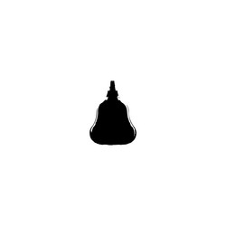 Bottle icon simple style fight against fake vector