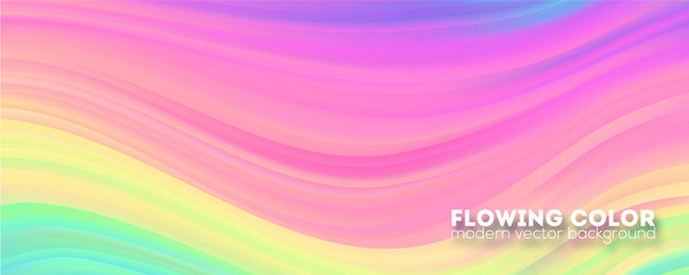 abstract smoothly pattern from strips transitions vector image