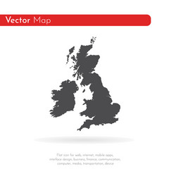 Great Britain Map vector