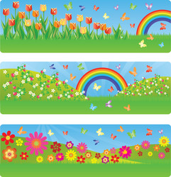 Spring background Royalty Free Vector Image - VectorStock