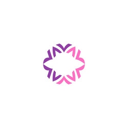 Geometric Circle Ornament Vector Image