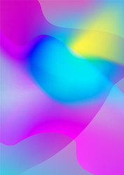 abstract blur color layout design vector image
