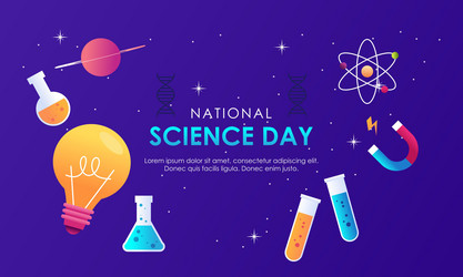 gradient science twitch background design template vector image