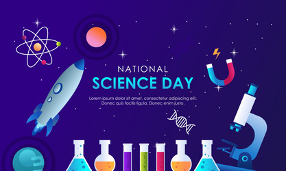 gradient science twitch background design template vector image