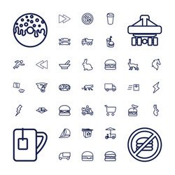 25 fast icons Royalty Free Vector Image - VectorStock