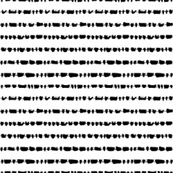 Hand drawn horizontal lines with splotches pattern vector