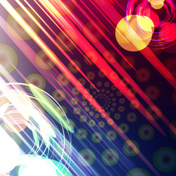 abstract background with color light vector image