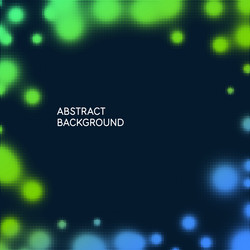 abstract of round particles the dots form vector image