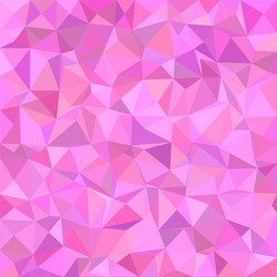 Abstract triangle mosaic pattern background vector