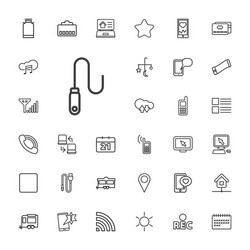 mobile icons vector