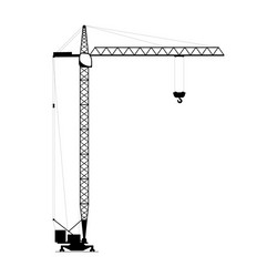 tower crane icon vector