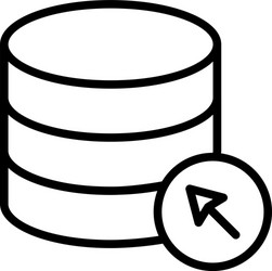 click server vector image