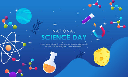 gradient science twitch background design template vector image