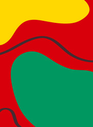 modern abstract background in rasta style vector image