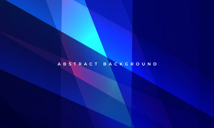 Abstract blue background with geometric dynamic vector