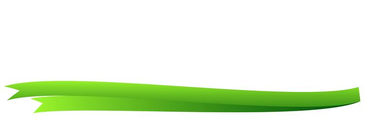 banner ribbon bow with blank and empty space vector image