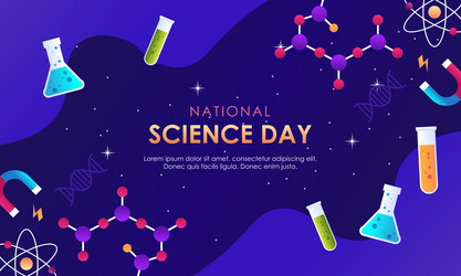 gradient science twitch background design template vector image