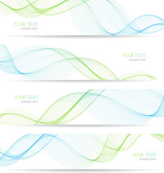 Abstract Transparent Waves vector image