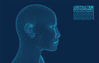 Ai digital brain artificial intelligence concept vector