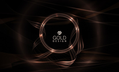 composition with a wavy mesh pattern and round vector image