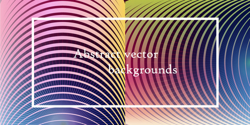 Abstract color blurred gradient background vector