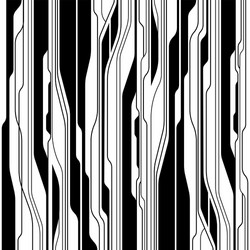 Abstract linear vertical stripe vector