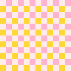 checkerboard retro groovy square background vector image