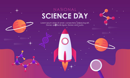 gradient science twitch background design template vector image