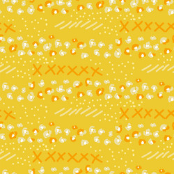 abstract seamless pattern with different shapes vector image