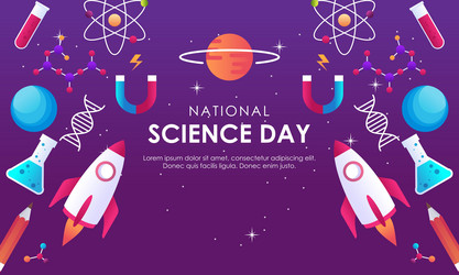 Gradient science twitch background design template vector