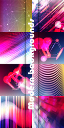 soft colored abstract background vector image
