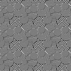 Psychedelic Swirl Pattern vector image