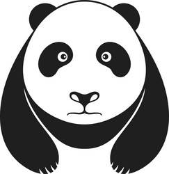 panda vector