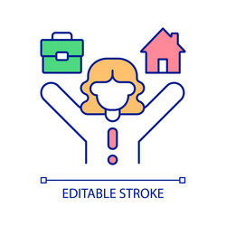 Work Life Balance Cartoon Vector Images (over 750)