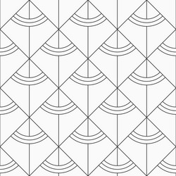 Seamless thin lines rhombuses pattern repeating vector