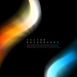 abstract colorful background color wave vector image