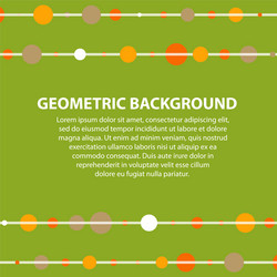 abstract geometric pattern and background vector