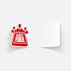 realistic design element game craps vector image