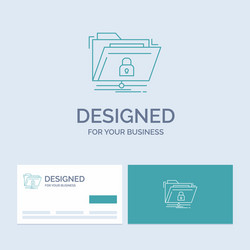 encryption files folder network secure business vector image
