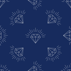 diamonds a large set of different versions vector image