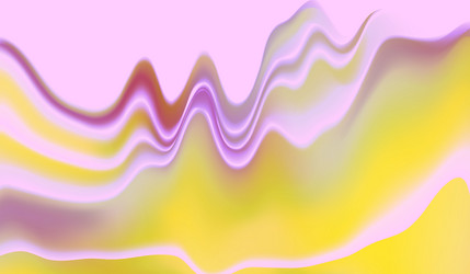 dynamic effect abstract 3d wavy background vector image