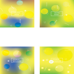 modern concept in color pattern vector image
