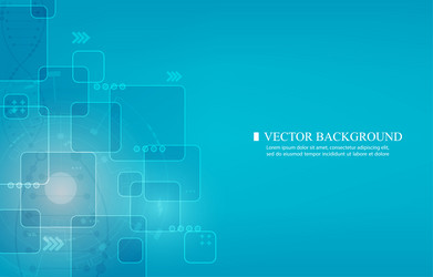 abstract geometric technology square pattern vector image