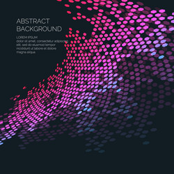 abstract background with dynamic plane vector image
